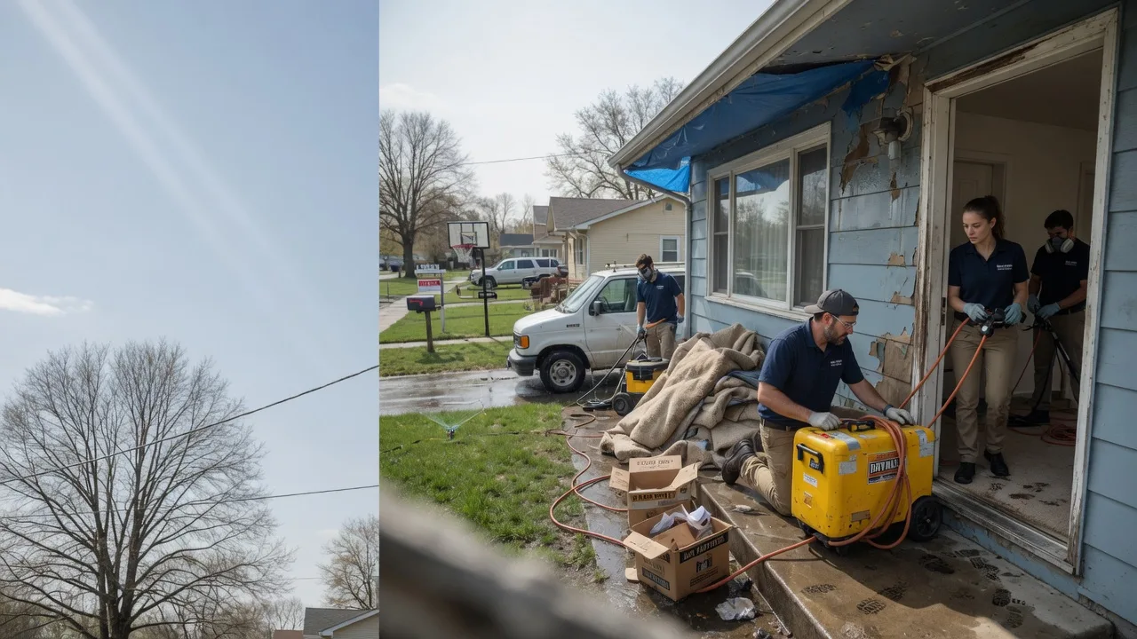 Basement Flood Cleanup in Amistad, NM near me